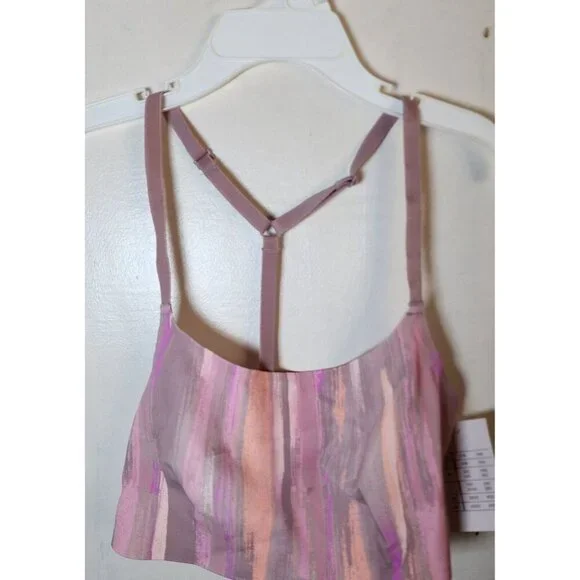 New Auden Women's Multicolor Racerback Pullover Bralette Adjustable Straps XS - Picture 2 of 4